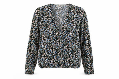Womens UK Size 12 Boden Multicoloured Wrap Blouse