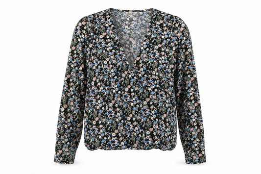 Womens UK Size 12 Boden Multicoloured Wrap Blouse