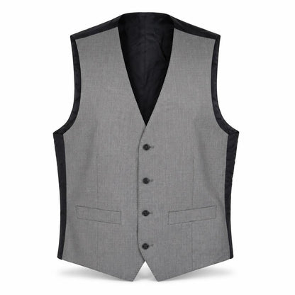 Mens UK Size 38 Ben Sherman Regular Grey Suit Waistcoat