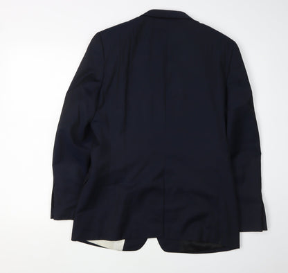 Mens UK Size 36 White Label Regular Blue Suit Jacket