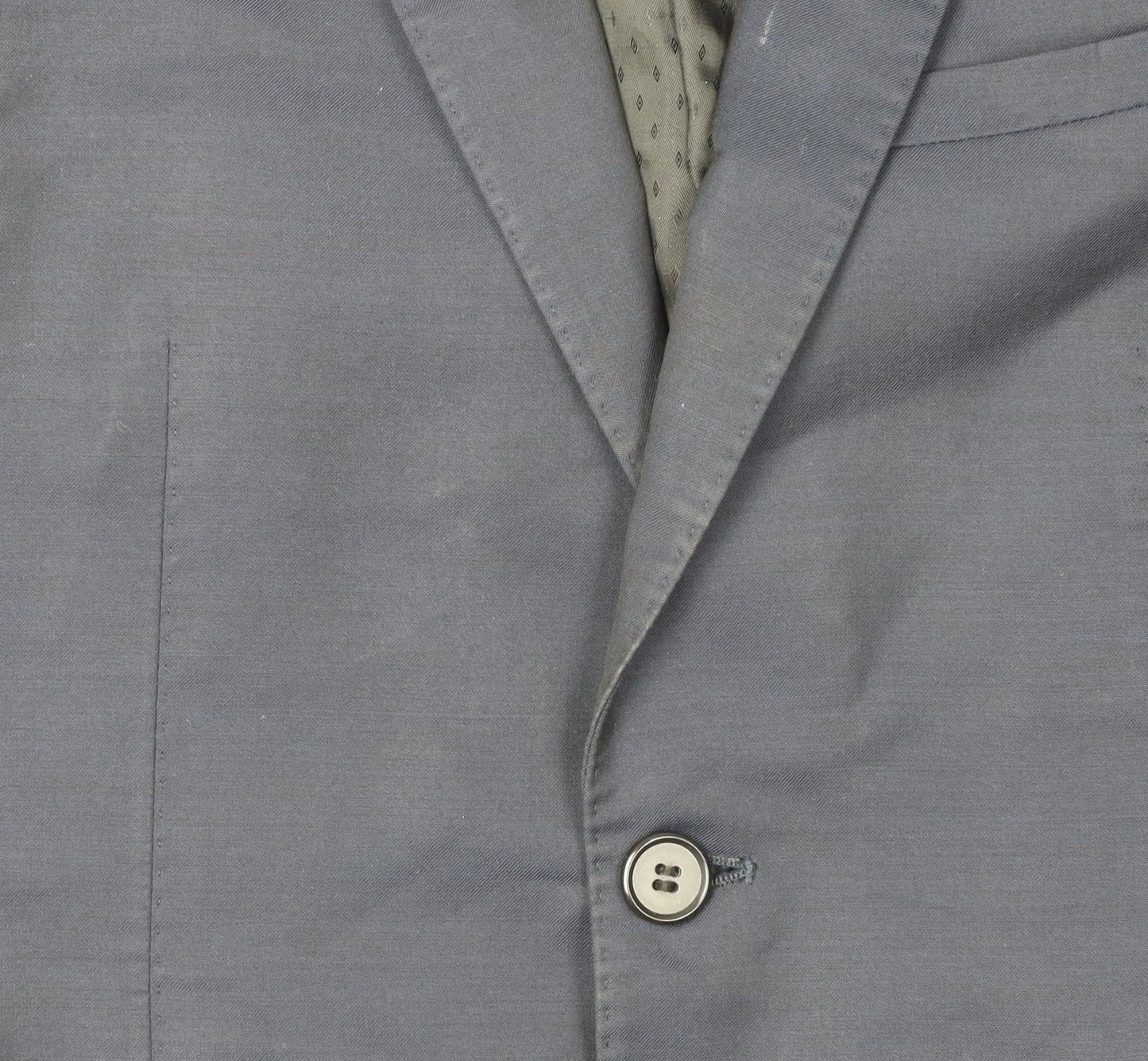 Mens UK Size 36 White Label Regular Blue Suit Jacket