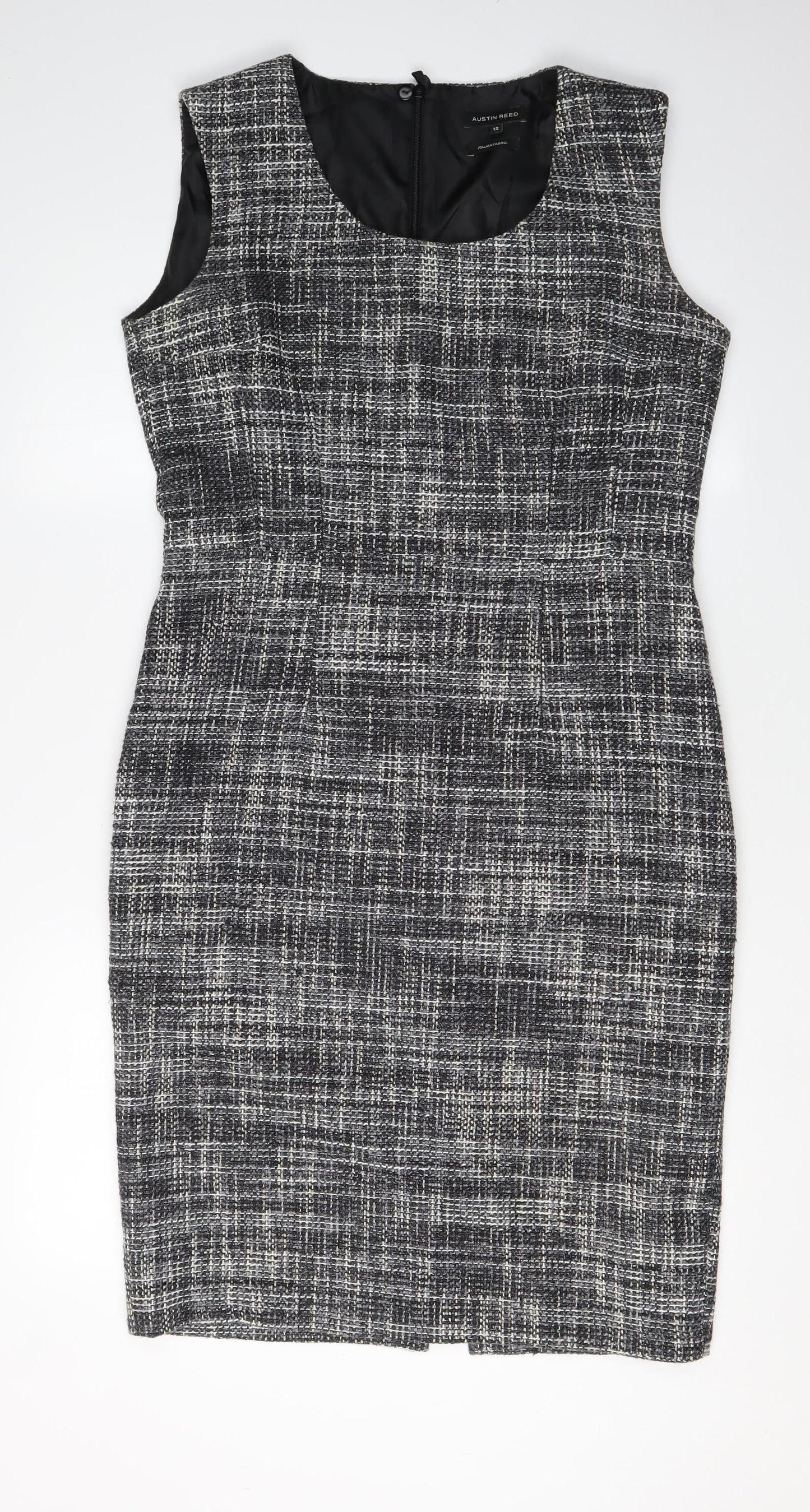 Austin Reed Women’s Black Tweed Sheath Dress Size 12