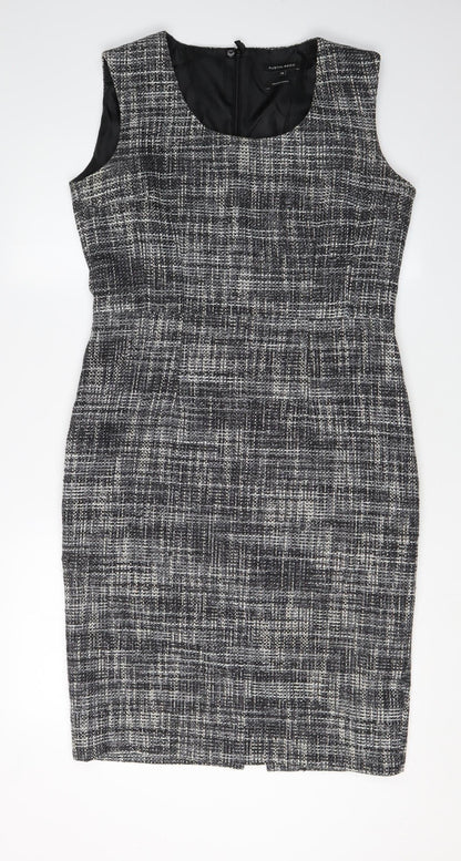 Austin Reed Women’s Black Tweed Sheath Dress Size 12
