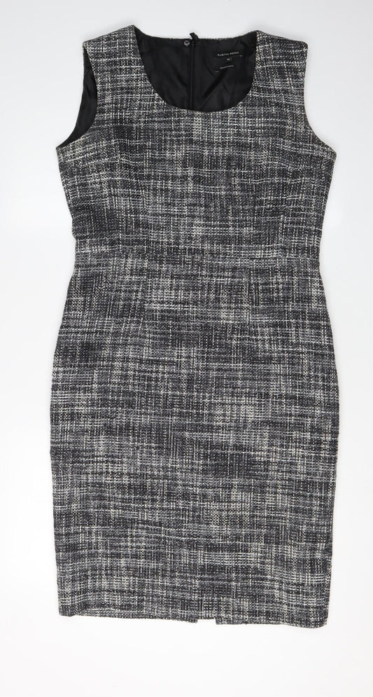 Austin Reed Women’s Black Tweed Sheath Dress Size 12