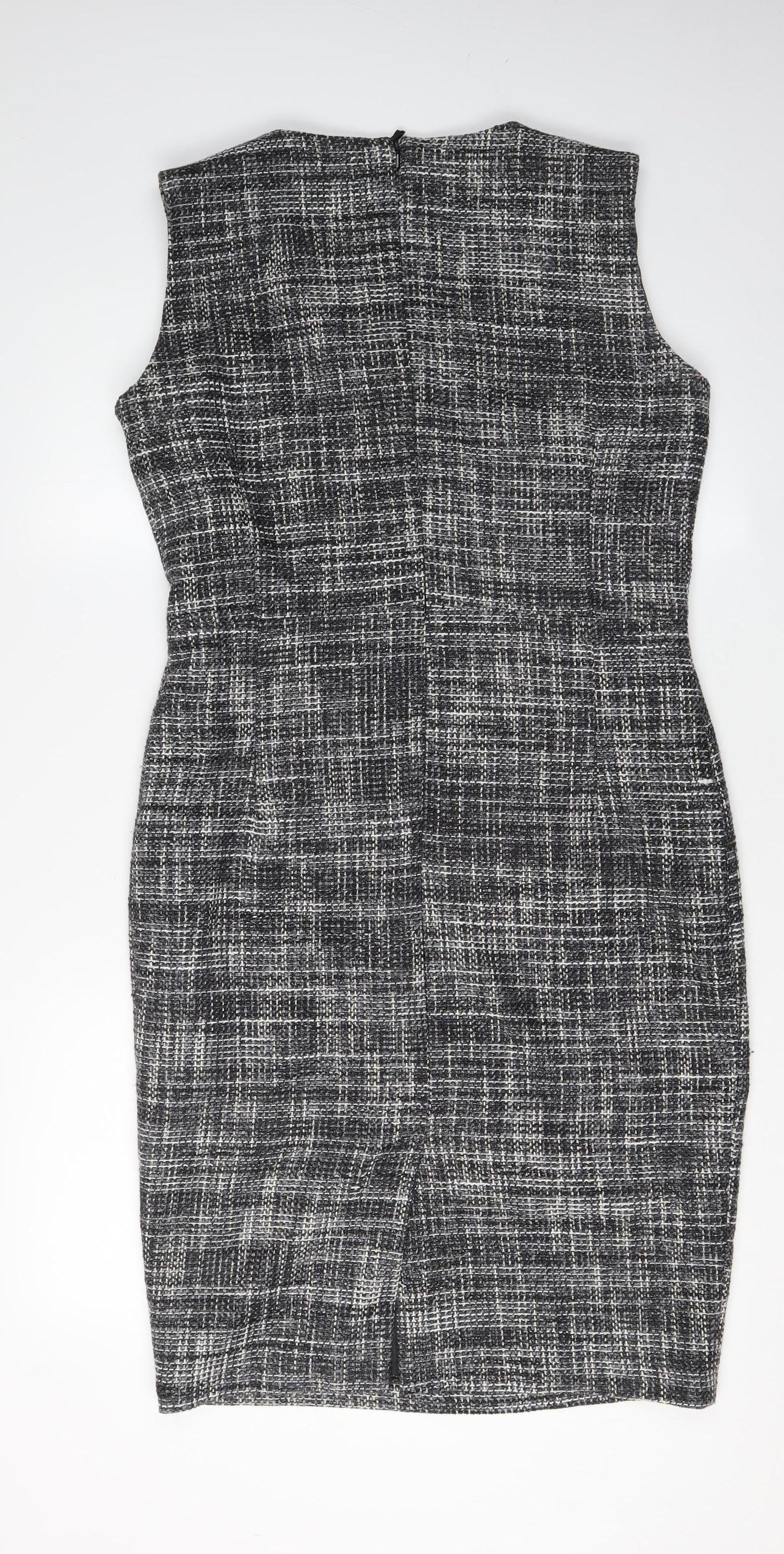Austin Reed Women’s Black Tweed Sheath Dress Size 12