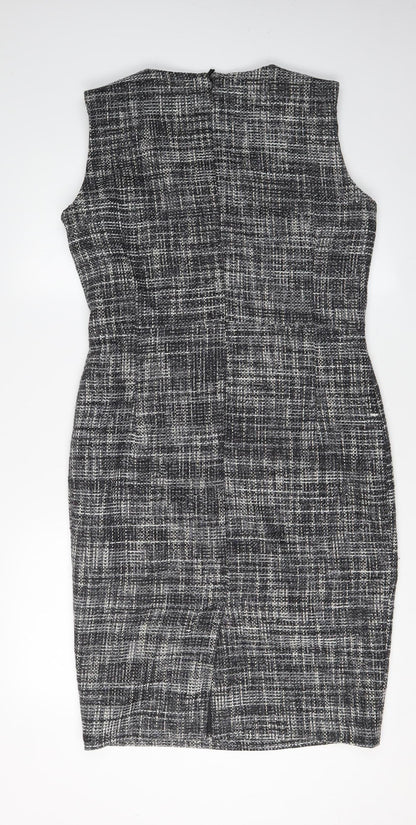 Austin Reed Women’s Black Tweed Sheath Dress Size 12