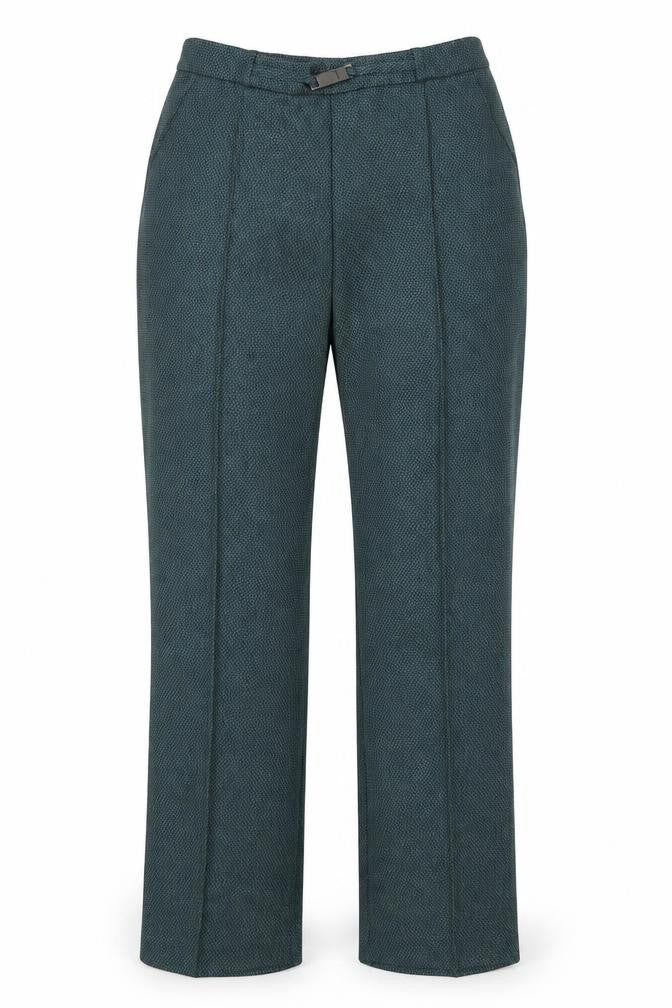 Womens UK Size 12 Honor Millburn Regular Fit Straight Green Trousers