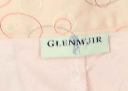 Glenmuir Women's Beige Geometric Skirt Size 14
