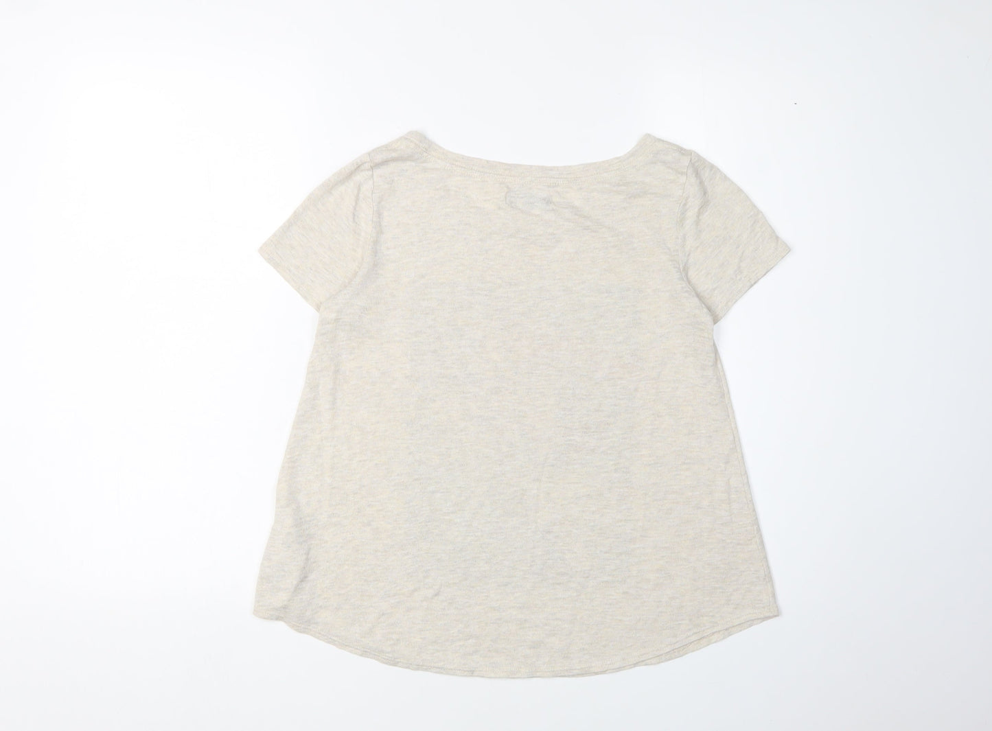 Abercrombie & Fitch Women's Beige T-Shirt S Casual