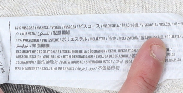 Abercrombie & Fitch Women's Beige T-Shirt S Casual