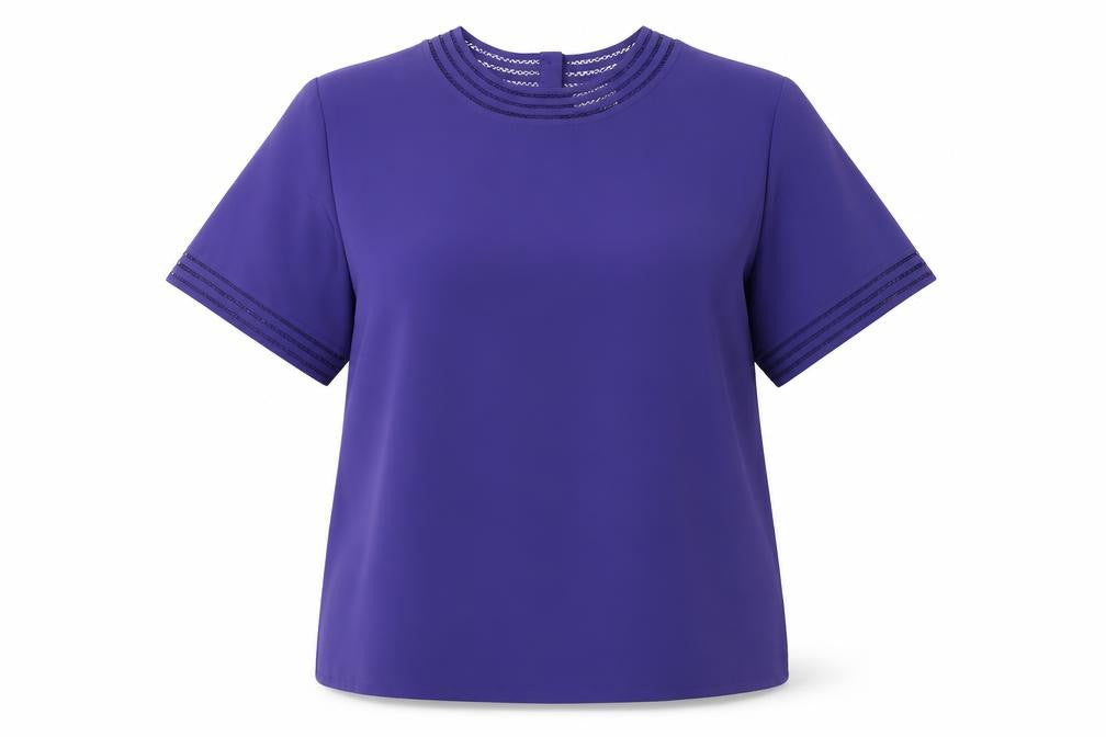Womens UK Size 16 Alexon Purple Basic Blouse