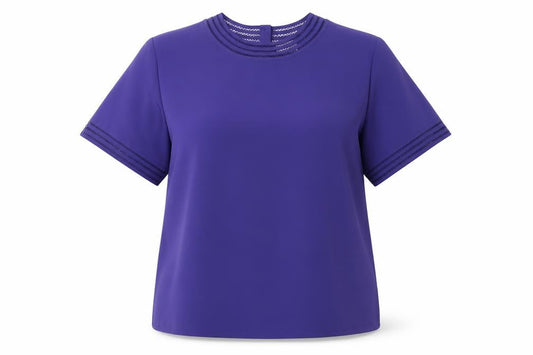 Womens UK Size 16 Alexon Purple Basic Blouse
