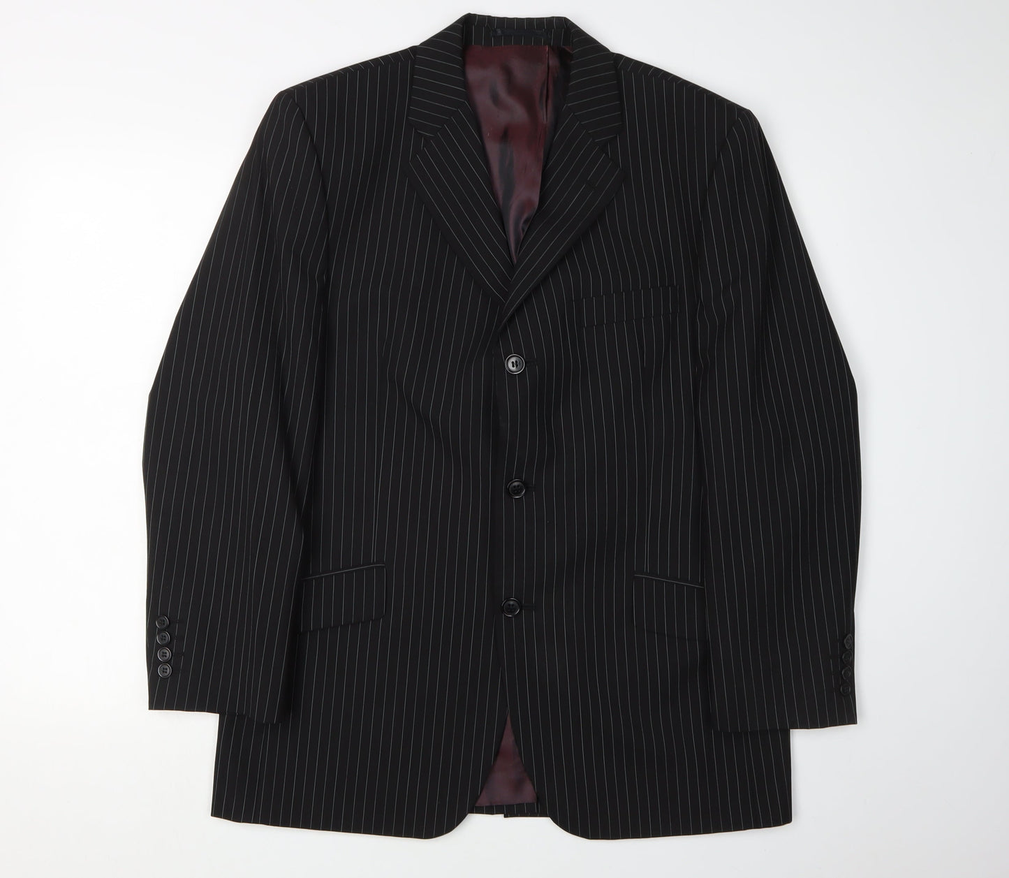 Mens UK Size 40 Daniel Hechter Regular Black Suit Jacket