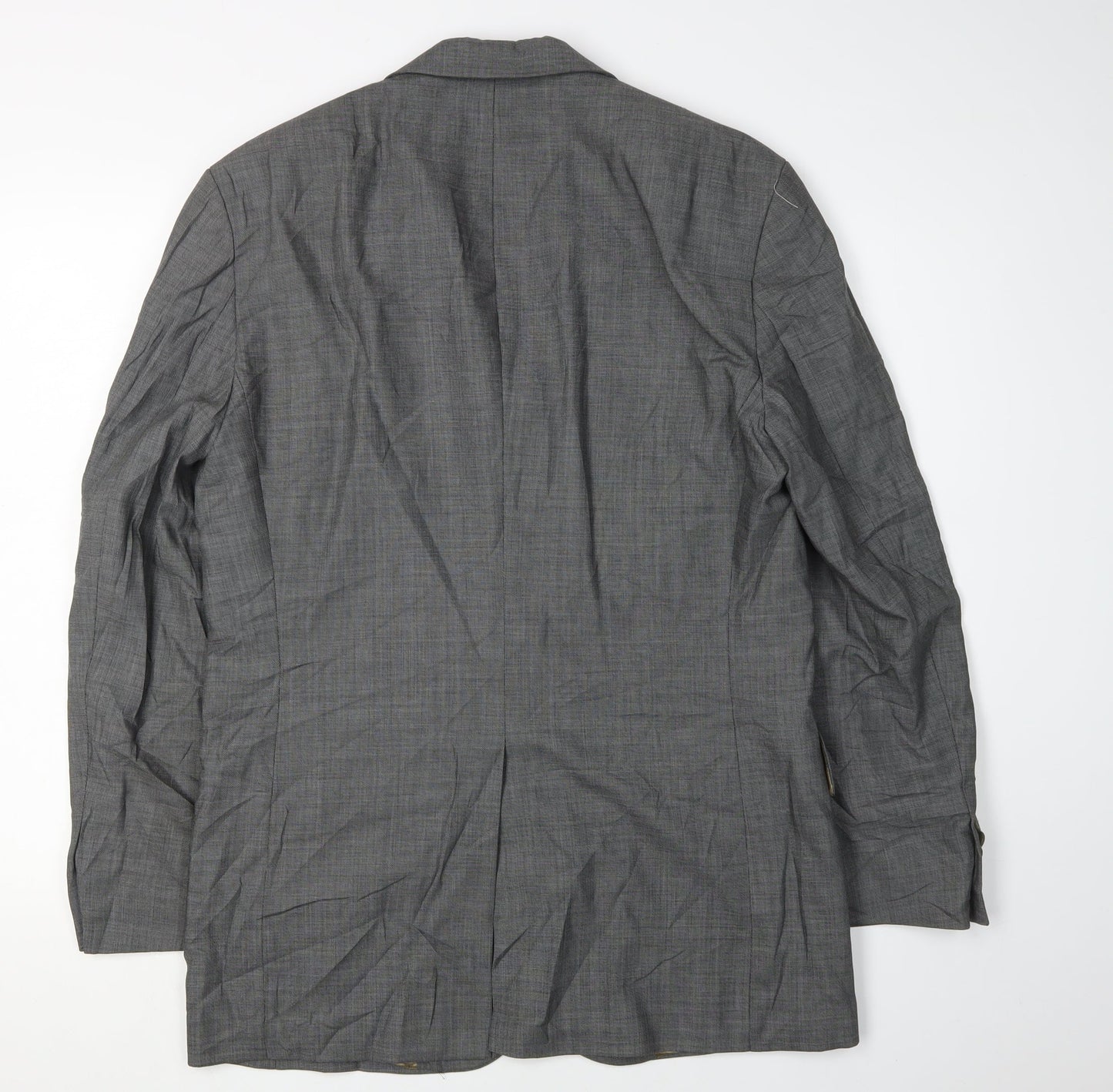 Mens UK Size 38 Ted Baker Regular Grey Suit Jacket