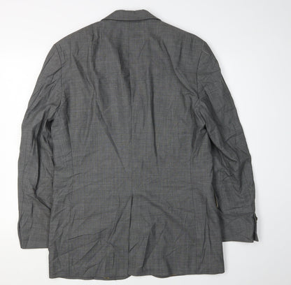 Mens UK Size 38 Ted Baker Regular Grey Suit Jacket