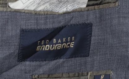 Mens UK Size 38 Ted Baker Regular Grey Suit Jacket
