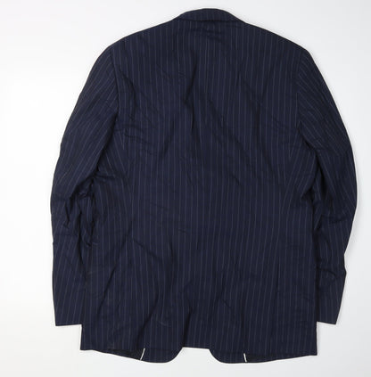Mens UK Size 42 Jaeger Regular Blue Suit Jacket