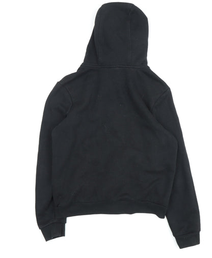 Slazenger Boys Black Full Zip Hoodie, Size 158
