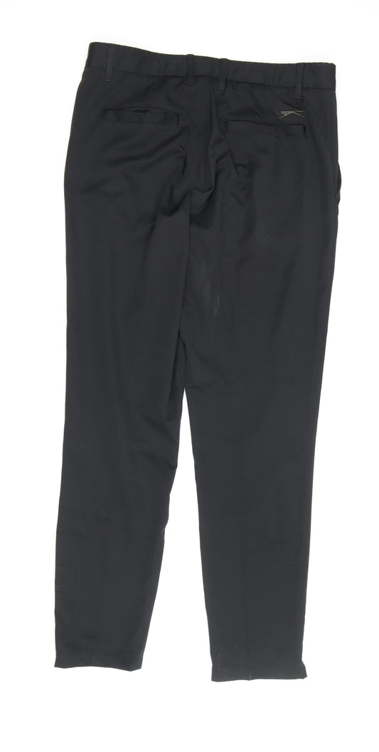 Slazenger Unisex Black Track Pants S