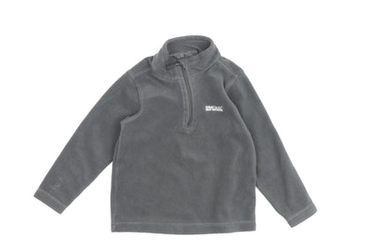 Regatta Boys Grey Fleece 1/2 Zip Sweatshirt, Size 6 Years