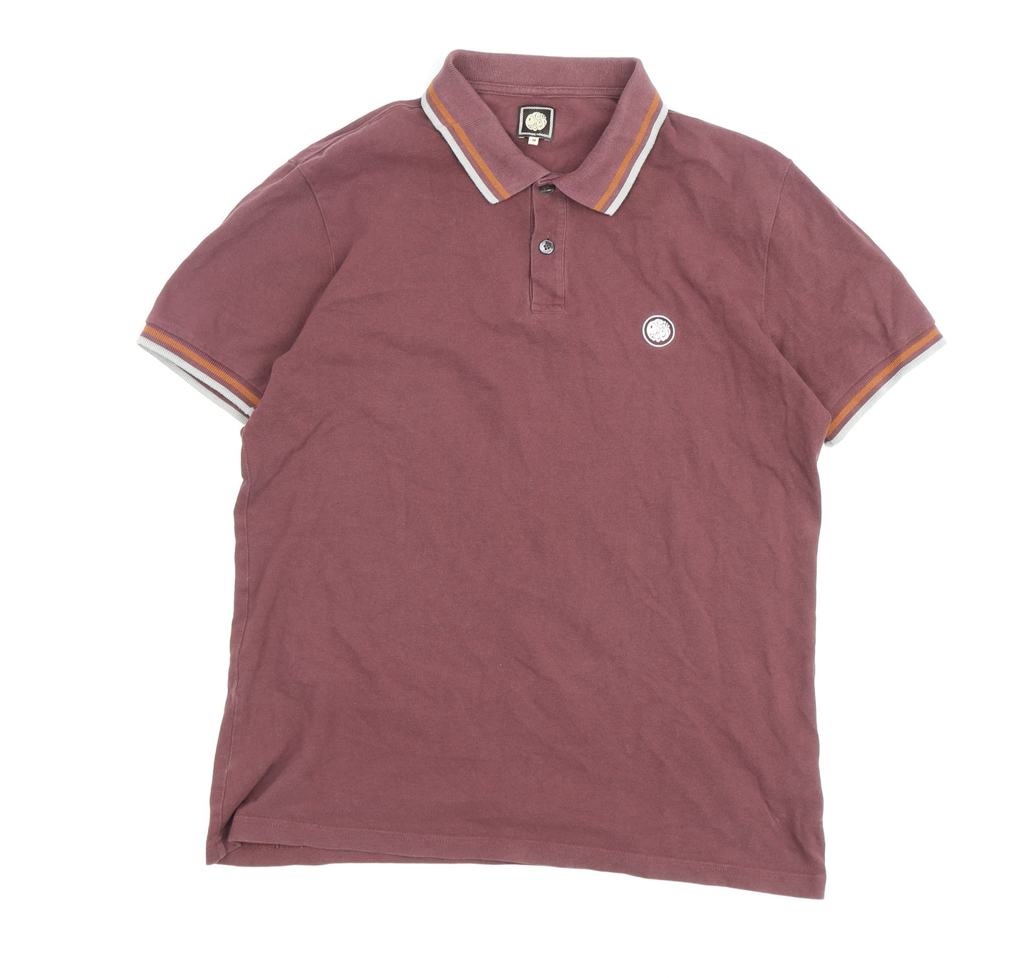 Gongshow Men's Red Polo Shirt M Collared Casual