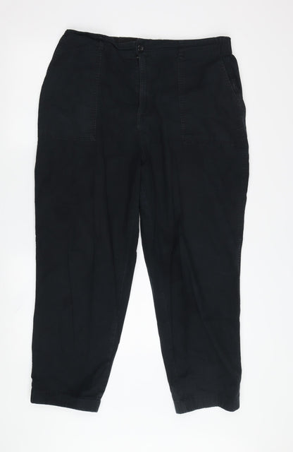 Mode Redtape London Black Men's Trousers L/32