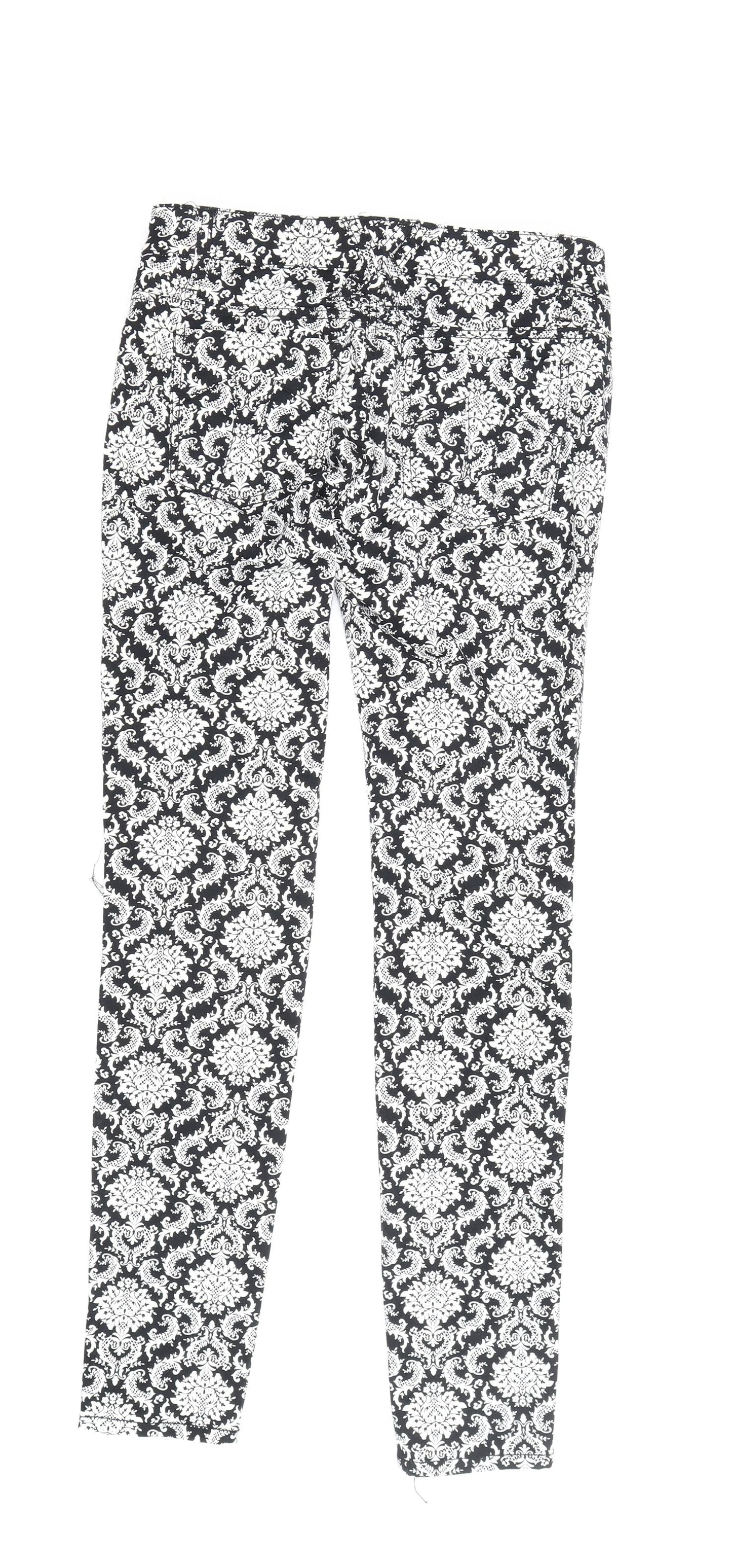 Tripp NYC Women's Geometric Skinny Trousers, Size 8