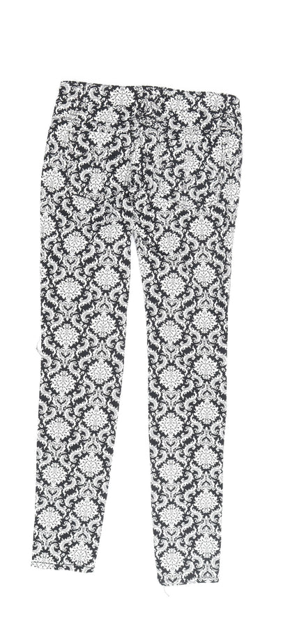 Tripp NYC Women's Geometric Skinny Trousers, Size 8