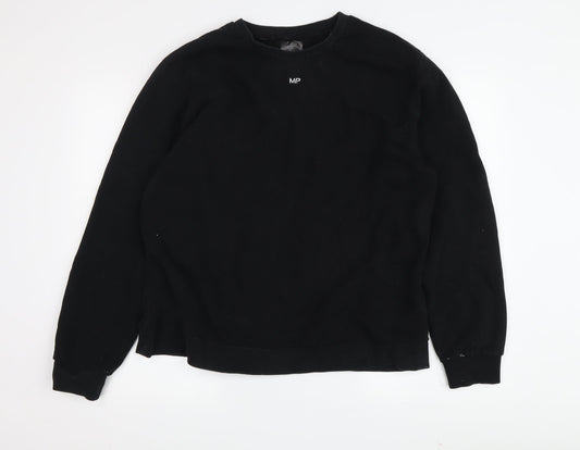 Mens UK Size XL MP Black Pullover Sweatshirt