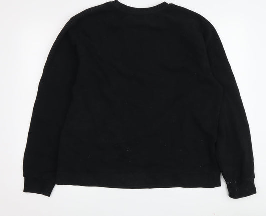 Mens UK Size XL MP Black Pullover Sweatshirt