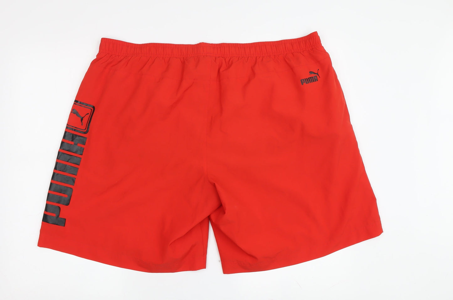 Puma Men's Red 3XL Shorts with Elastic Waist