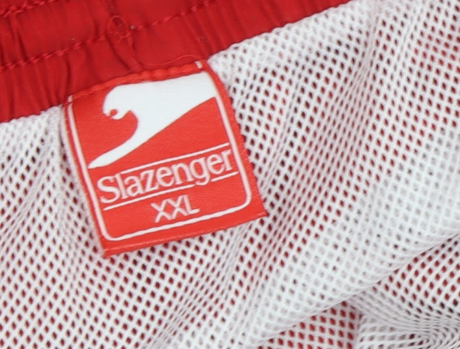 Slazenger Men's XL Red Athletic Shorts