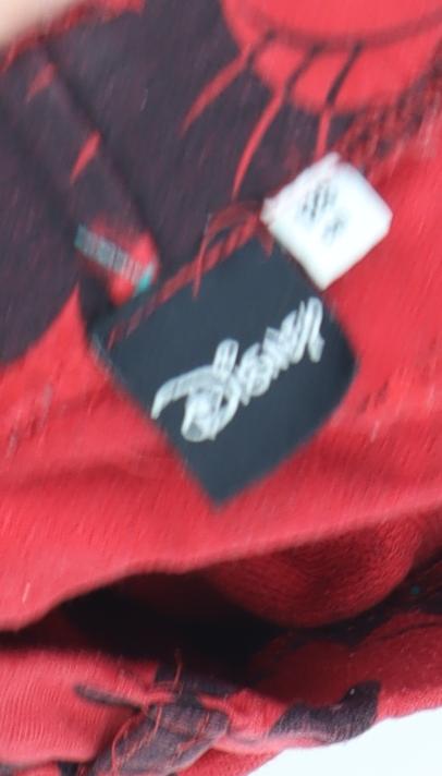 Disney Boys Red Mickey Mouse Jegging XS Casual Trousers