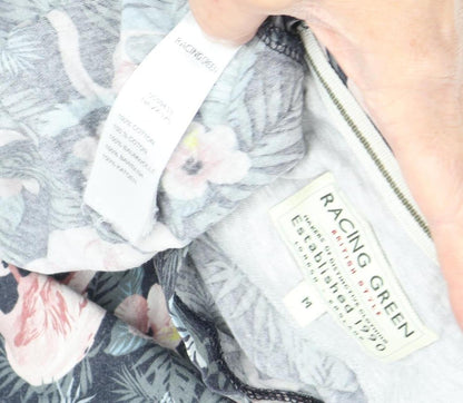 Racing Green Men's Multicoloured Flamingo T-Shirt M