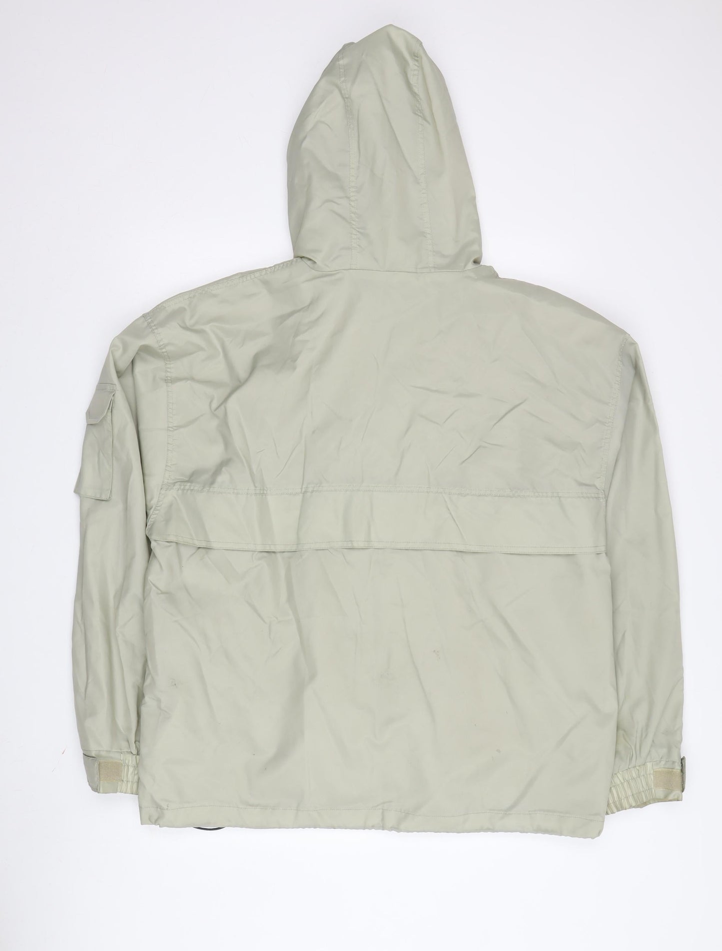 Mens UK Size L Roberto Donelli Beige Windbreaker Coat