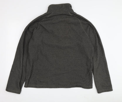 Mens UK Size L Craghoppers Grey 1/2 Zip Sweatshirt