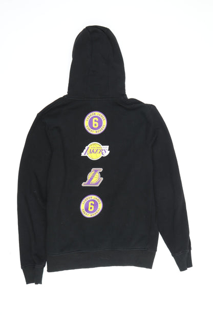 Mens UK Size S NBA Black Pullover Hoodie