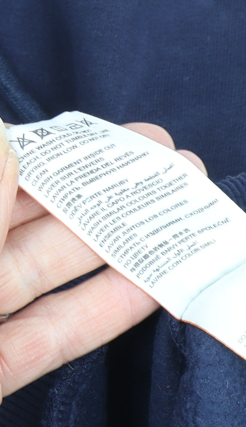 Superdry Women's Blue Pullover Hoodie, Size 10