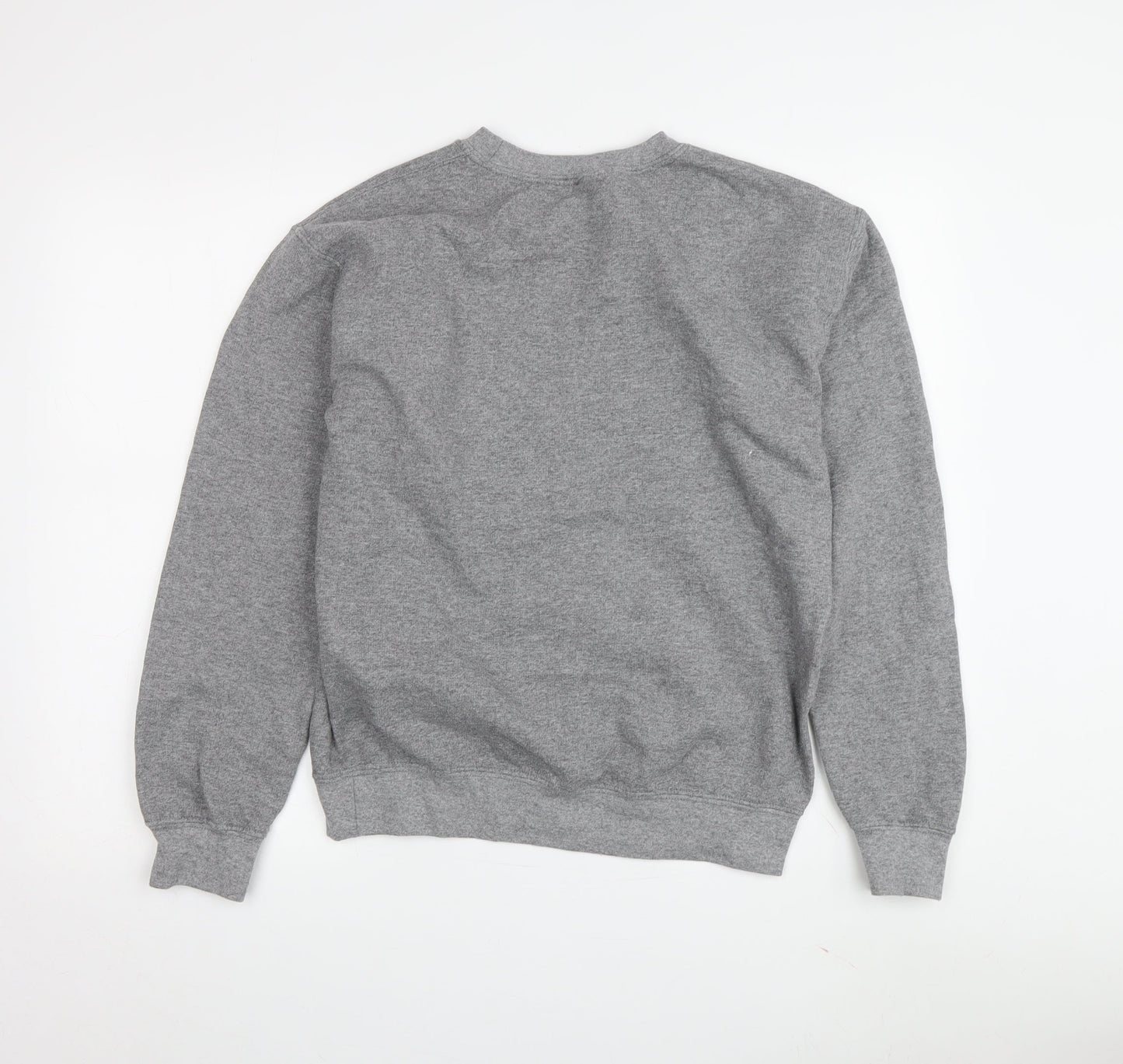 Topshop Grey Cotton Women's Sweatshirt Small S