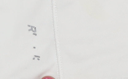 Adidas Women's White Athletic T-Shirt, Small, Breathable