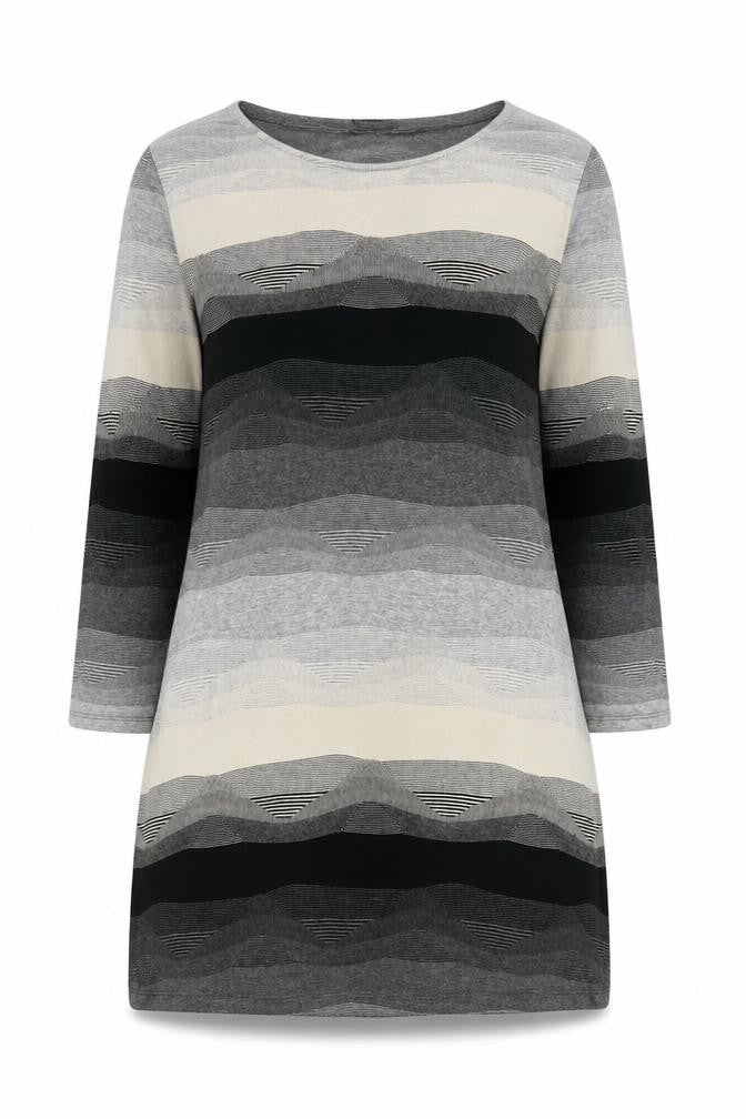 Womens UK Size 12 Phase Eight Grey Tunic Jumper