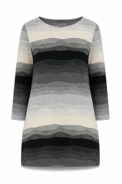 Womens UK Size 12 Phase Eight Grey Tunic Jumper