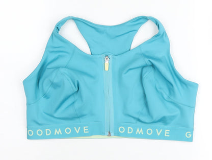 Marks and Spencer Women's Blue Racerback Crop Top 42