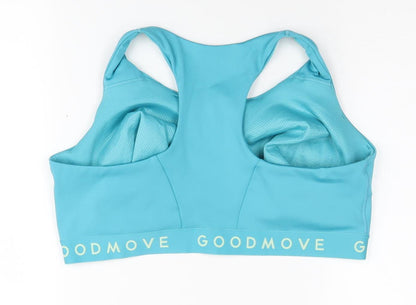 Marks and Spencer Women's Blue Racerback Crop Top 42