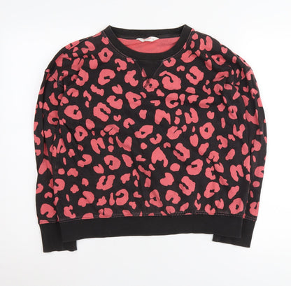 Womens UK Size S John Lewis Black Pullover Sweatshirt
