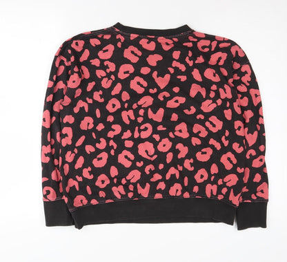 Womens UK Size S John Lewis Black Pullover Sweatshirt