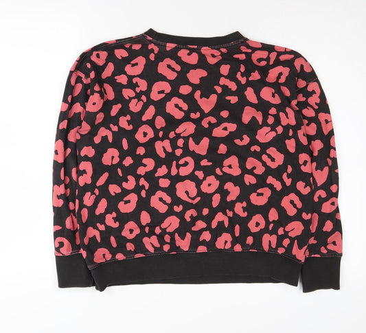 Womens UK Size S John Lewis Black Pullover Sweatshirt