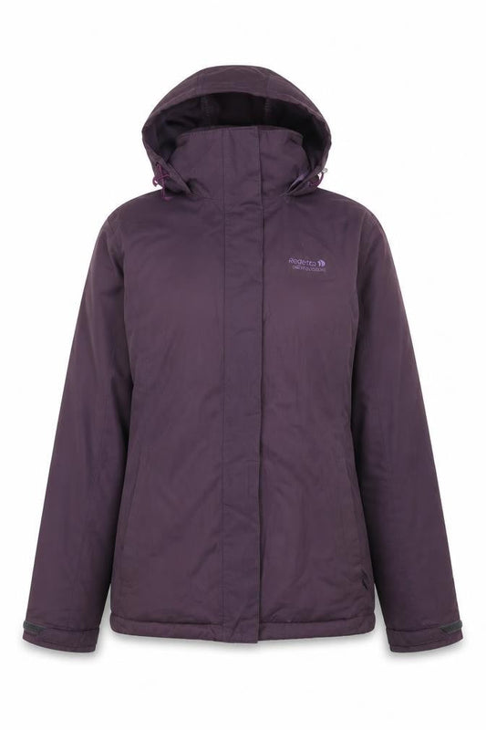 Womens UK Size 14 Regatta Purple Parka Coat