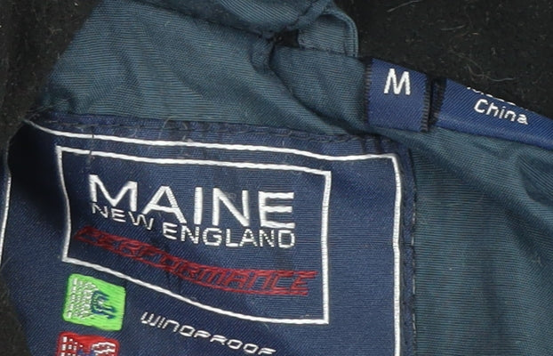 Mens UK Size M Maine Blue Parka Coat