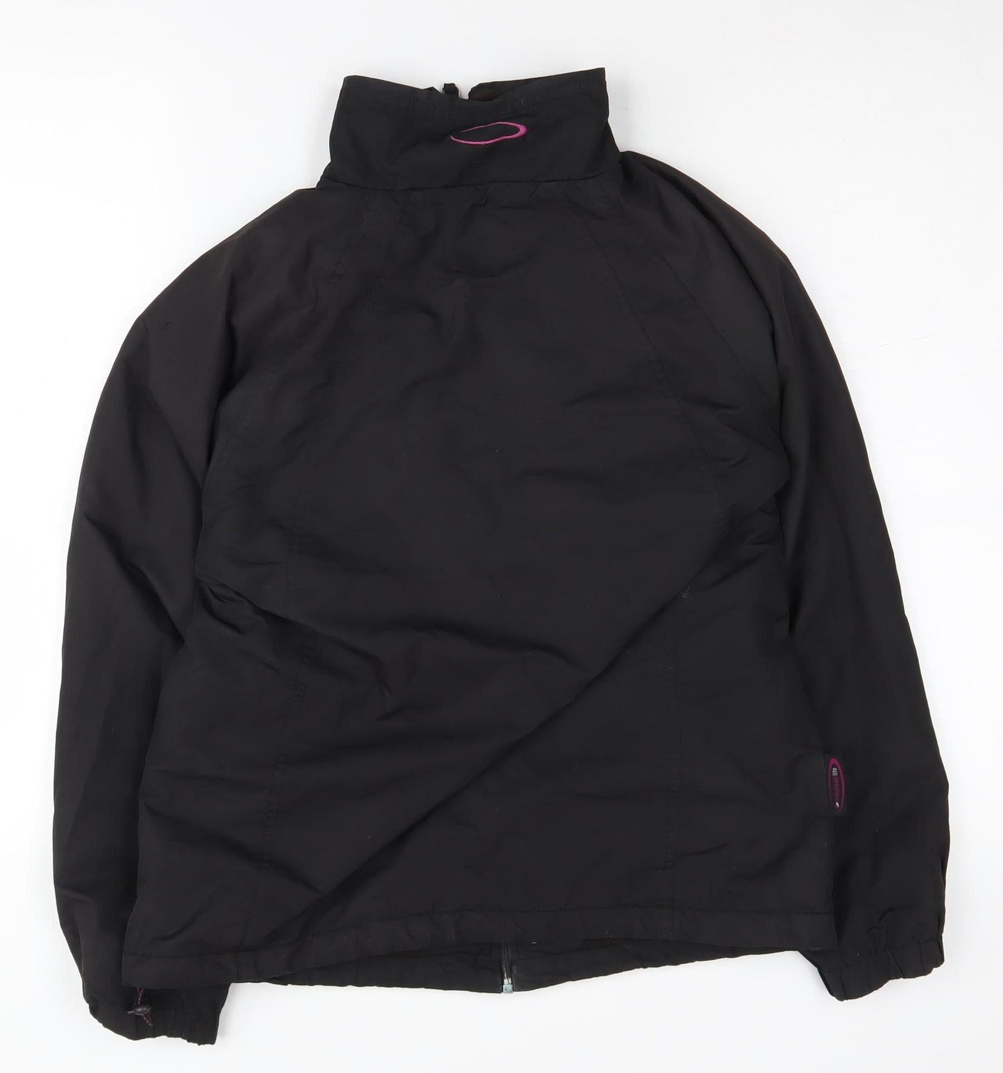 Womens UK Size 10 Mountain Life Black Basic Jacket